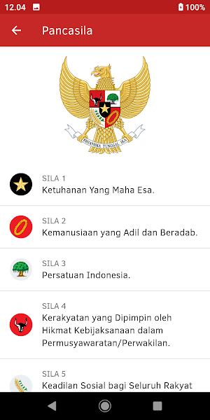 Pancasila dan UUD 1945 Amandemen Screenshot 1