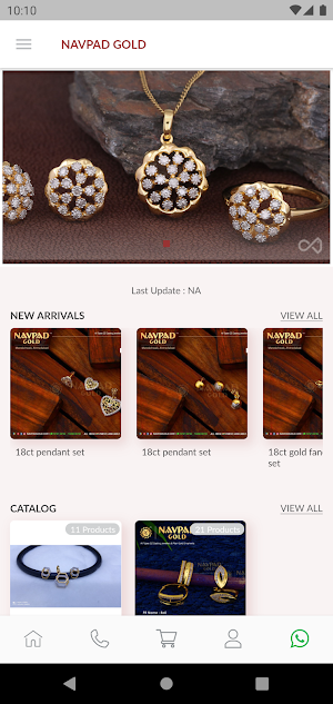 Navpad Gold – CZ Gold Jewelry Wholesaler App Screenshot 1
