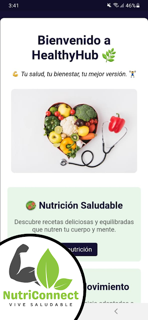 NutriConnect - Vive Saludable Screenshot 0