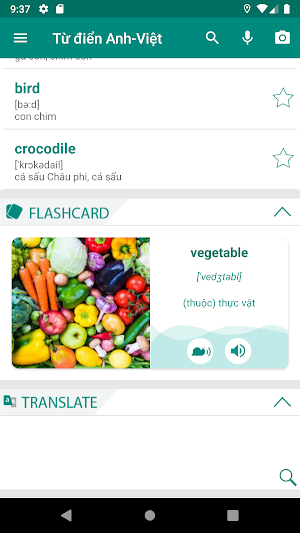 Vietnamese English Dictionary Screenshot 0