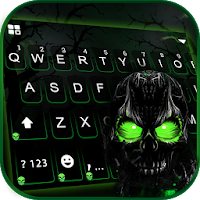 Horror Skull 3d Keyboard Theme