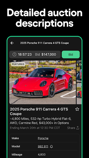 Cars & Bids Screenshot 3