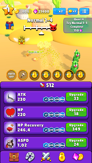 Slime Adventure: Idle Quest Screenshot 1
