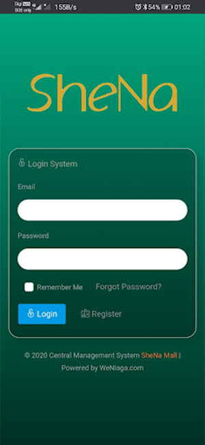 SheNa Mall System Screenshot 0