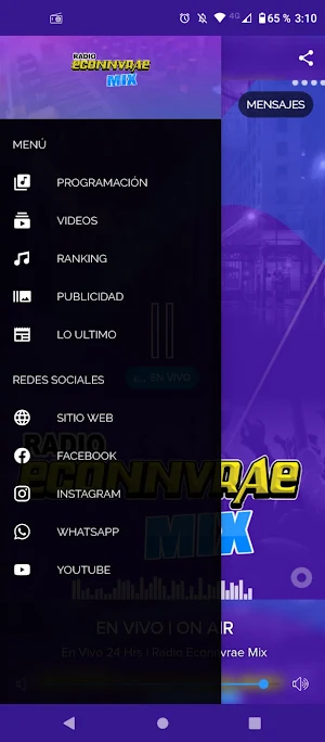 Radio Econnvrae Mix Screenshot 0