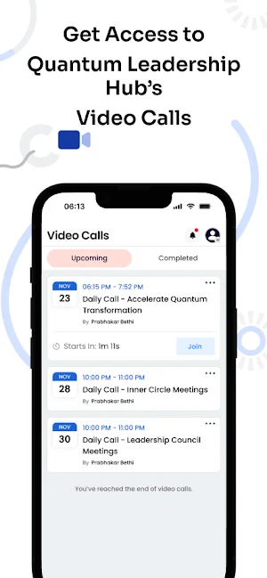 Quantum Leadership Hub Screenshot 2