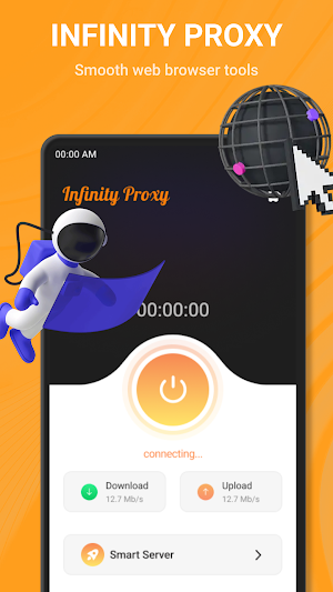 Infinity Proxy - VPN Shield Screenshot 1