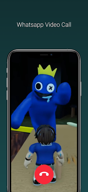 Fake Video call for rainbow Screenshot 0