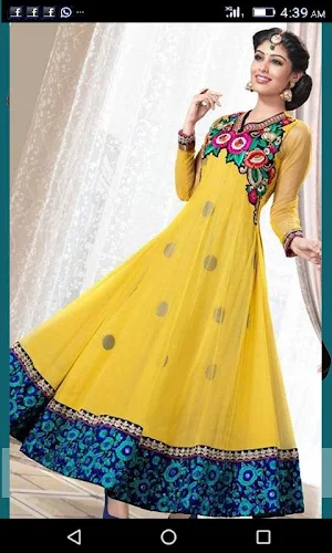 Latest Fashion Frock Dress Design 2019 Screenshot 0