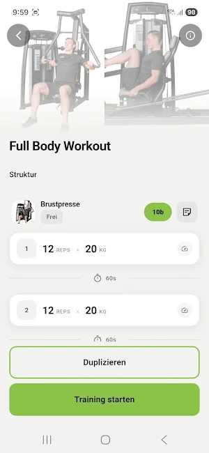 update Fitness App Screenshot 2