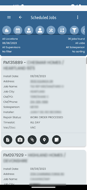 Flooring Services Insight Screenshot 2