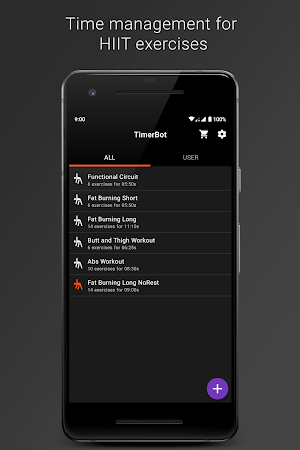 TimerBot - A Fitness App Screenshot 1