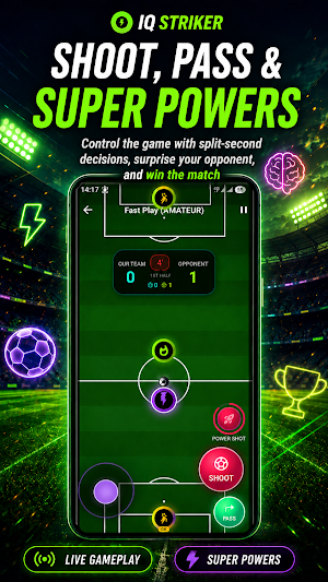Football Striker: Quiz Game Screenshot 1