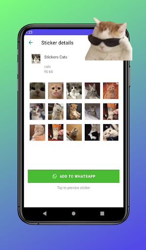 Stickers Cats - WASticker Screenshot 2