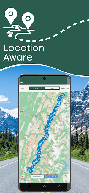 Icefields Parkway Audio Guide Screenshot 1