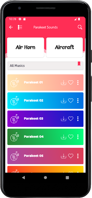Parakeet Sounds Screenshot 1