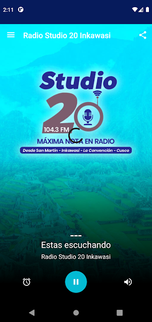 Radio Studio 20 Inkawasi Screenshot 1