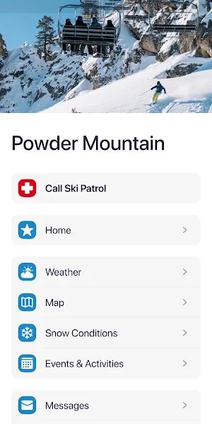 Powder Mountain Resort Screenshot 2
