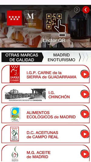 ALIMENTOS de MADRID - COMUNIDAD DE MADRID Screenshot 3