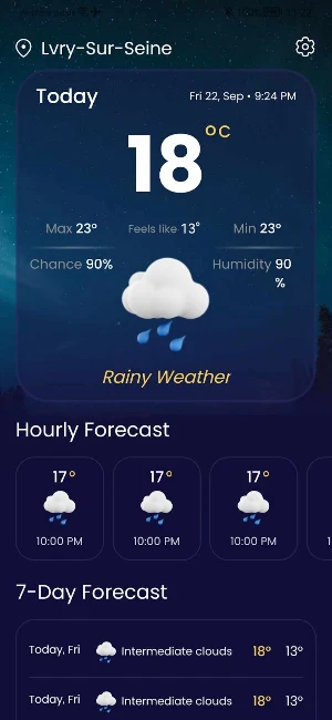 Weatheo - Weather Radar Screenshot 0
