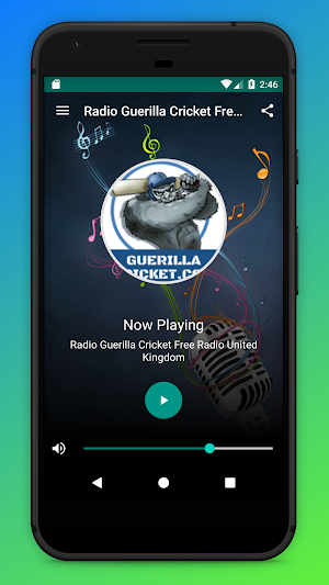 Guerilla Cricket Radio Online Screenshot 1