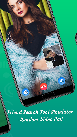 Friend Search Tool Simulator - Random Video Call Screenshot 1