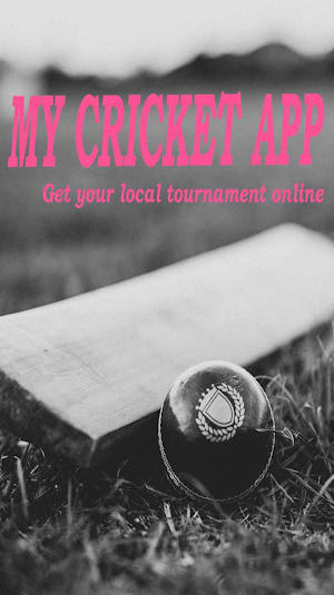 My Cricket App - Your local tournament scoring app Screenshot 0