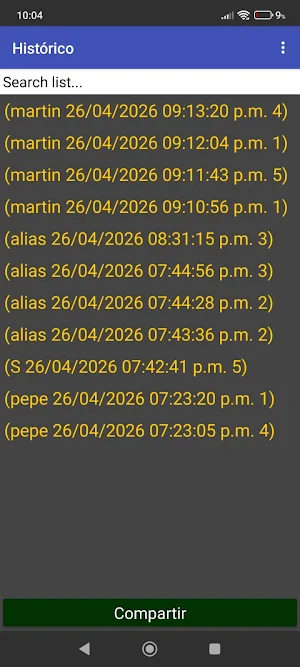 CONTROL REMOTO ALARMA VECINAL Screenshot 2