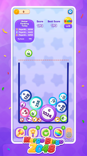 Merge Bingo 2048 Screenshot 0
