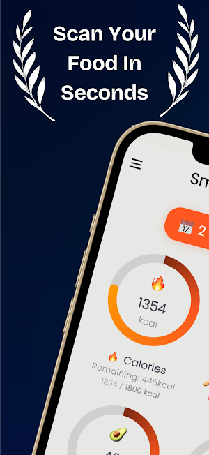 Smart Bite: AI Calorie Tracker Screenshot 0