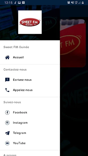 Radio Sweet FM Guinée Screenshot 2