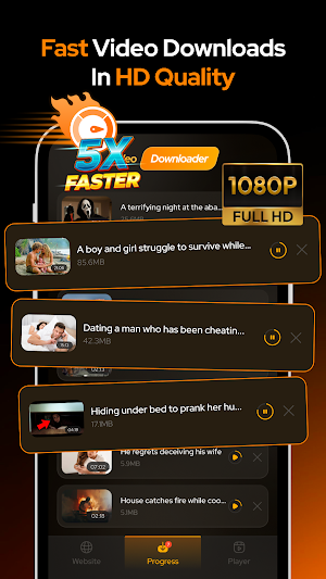 Video Downloader: Movie Player Screenshot 2