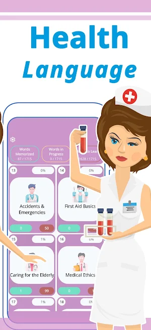 English for Nursing: Words Screenshot 3