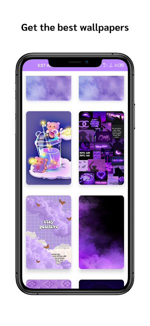 Purple wallpaper Screenshot 2
