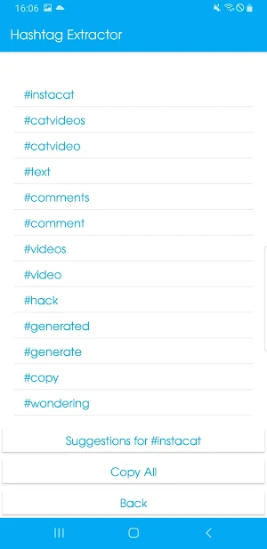 Hashtag Generator Screenshot 3