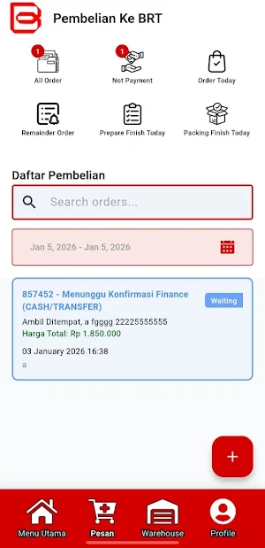 WANSIS Vendor Screenshot 1
