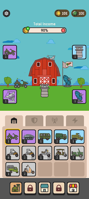 Farming Warriors: Idle TD Screenshot 1