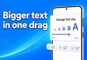 Big Font: Large Text & Style Screenshot 0