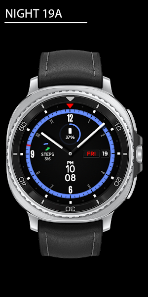 Night 19A - Analog Watch Face Screenshot 0