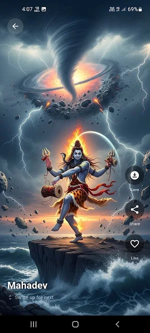 Shiva Wallpaper Live 8k Screenshot 3