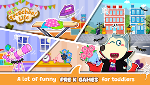 Wolfoo's Life: Pre K Learning Screenshot 1