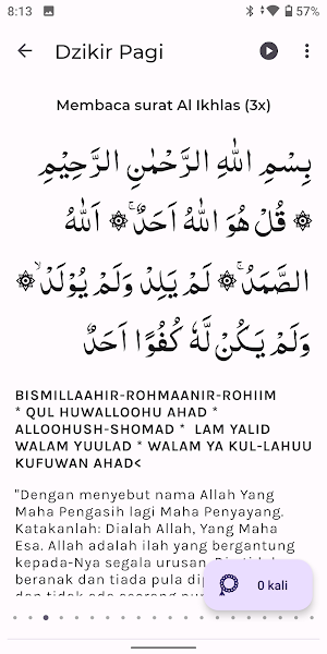 Dzikir Pagi dan Petang Sunnah Screenshot 2