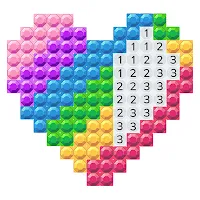 Gem Coloring: Color by Number