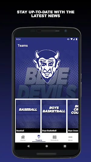 Quincy Blue Devil Athletics Screenshot 3
