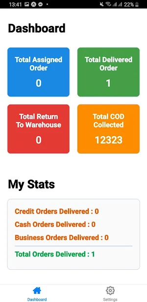 Sajha Courier Logistics App Screenshot 3