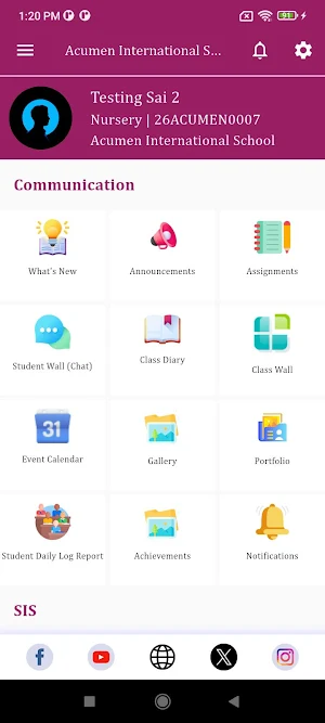 Acumen International School Screenshot 1