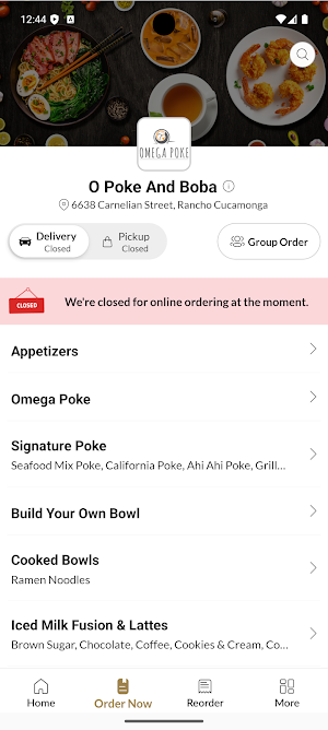 O Poke And Boba Screenshot 1