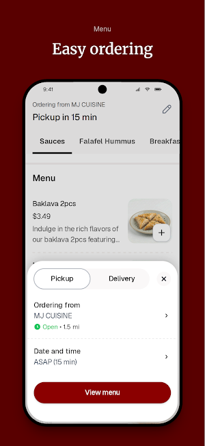 MJ CUISINE Screenshot 2
