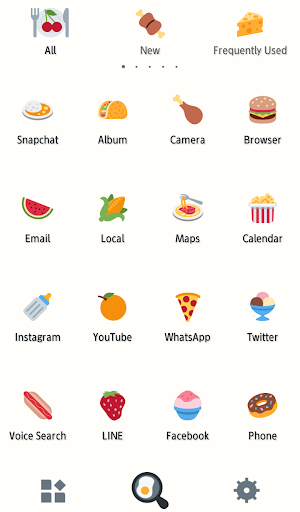 Cute Wallpaper Food Icon Theme Screenshot 2