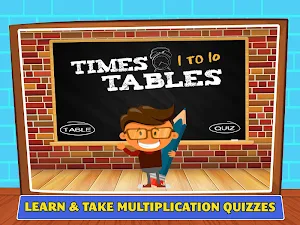 Math Times Tables Multiplication Quiz Games Screenshot 0